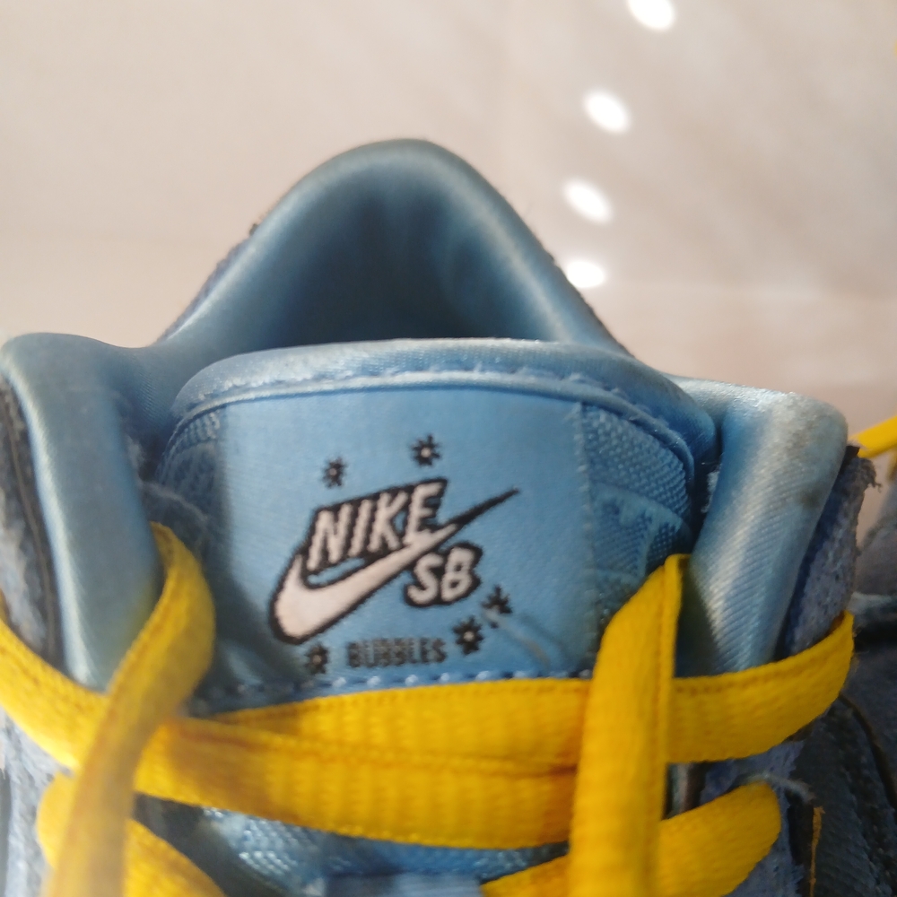 Nike SB Powerpuff Girls Bubbles Blue Dunks Kids Size 13c - Picture 10 of 16
